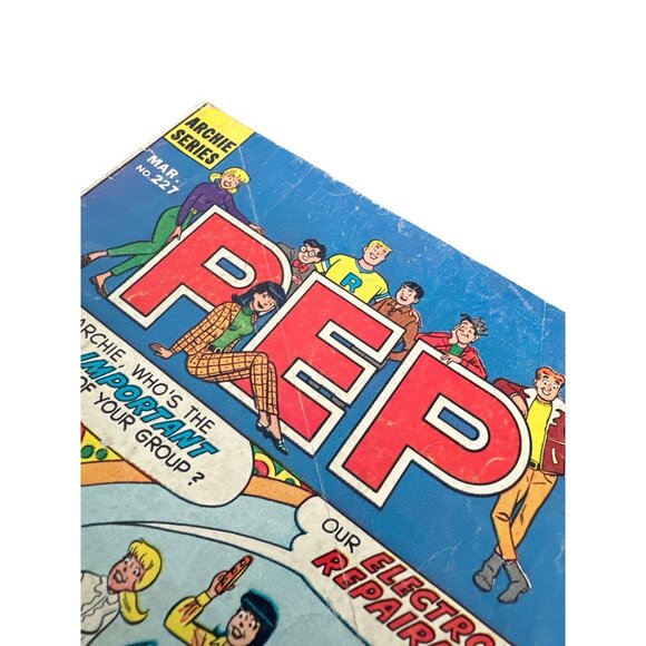 Archie Series Pep Comics #227 Vintage Collection March 1969 Bagged Boarded - Picture 2 of 9